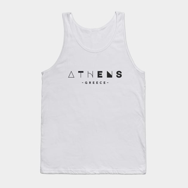 Unleash Your Inner Olympian: Magic of Athens Tank Top by Wanderlust Clothing Co.